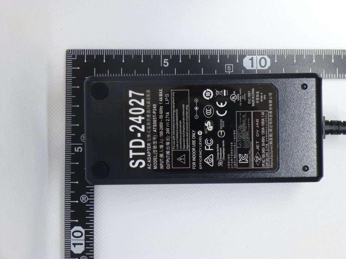 DC24V 2.7A (型番 STD-2427) | ヤマトデンキ DC24V 2.7A (型番 STD-2427) | ヤマトデンキ