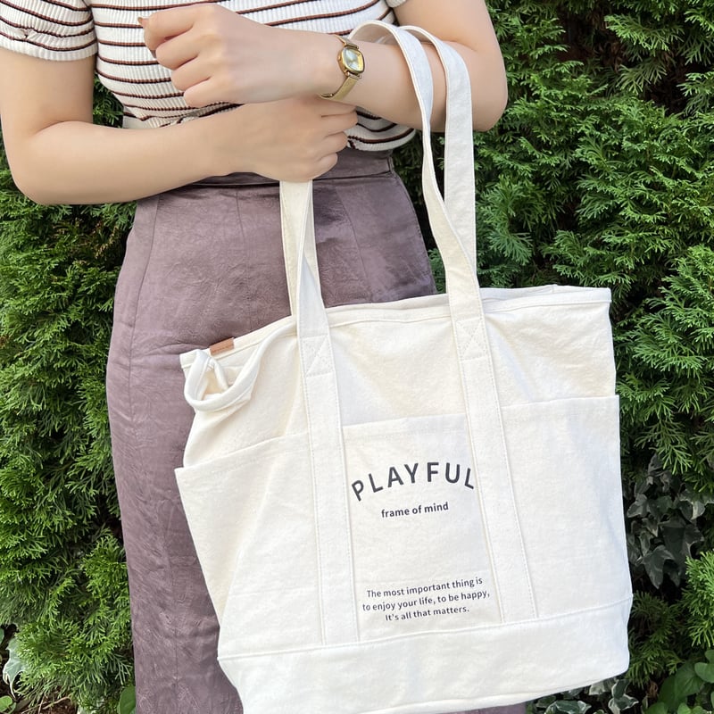 J6164PLAYFUL仕切りトート | JOUET J6164PLAYFUL仕切りトート | JOUET
