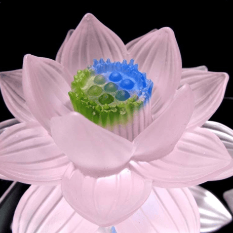 蓮クリスタルガラス【数量限定】