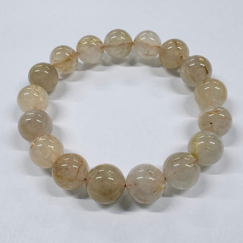 ゴールドルチルクォーツブレスレット12~12.5mm | incense HOUTOU