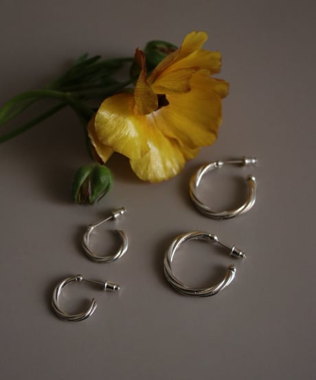 Twist hoop pierce S (MA-P-02)