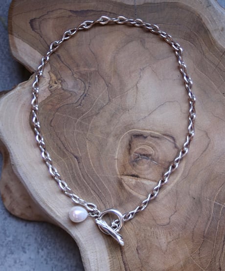 Liana chain pearl necklace(MA-N-35)