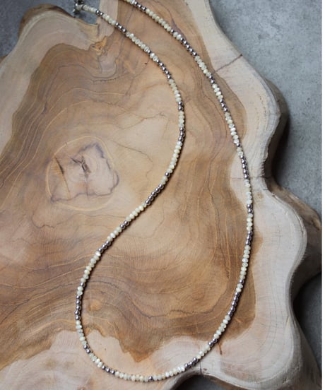 Mother of pearl long necklace(MA-N-50)