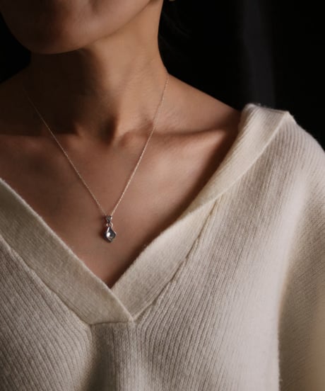 Lace leaf necklace S(MA-N-62)