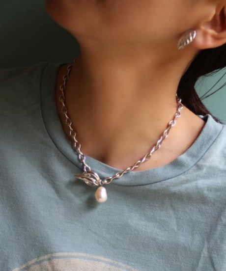 Liana chain pearl necklace(MA-N-35)