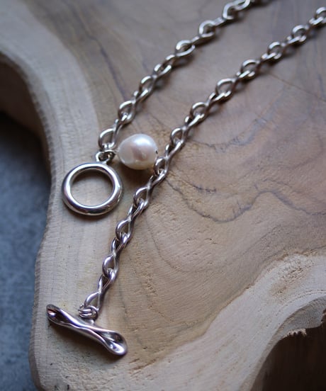 Liana chain pearl necklace(MA-N-35)