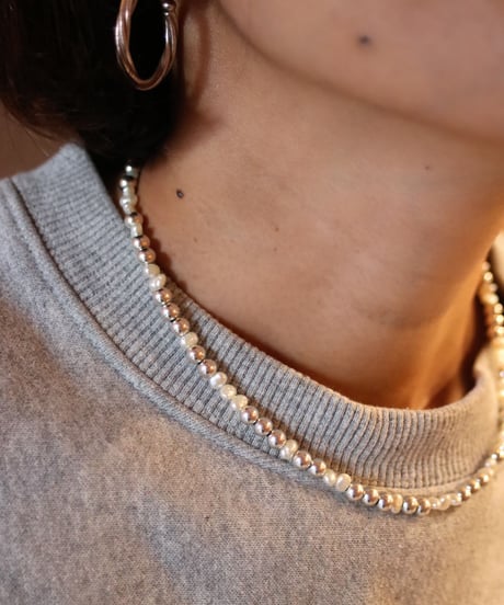 Baby pearl mix necklace(MA-N-41)