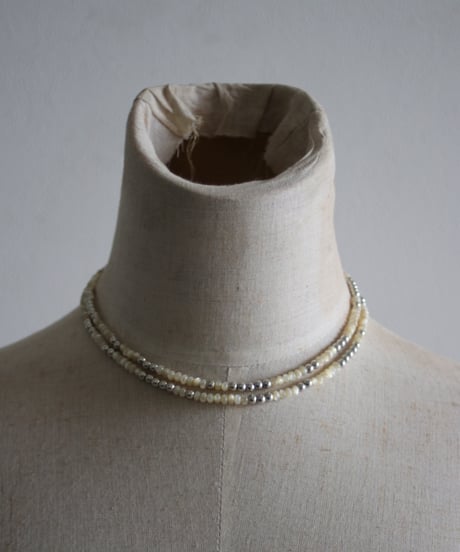 Mother of pearl long necklace(MA-N-50)