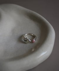 Lace leaf ring(MA-R-19)Pink