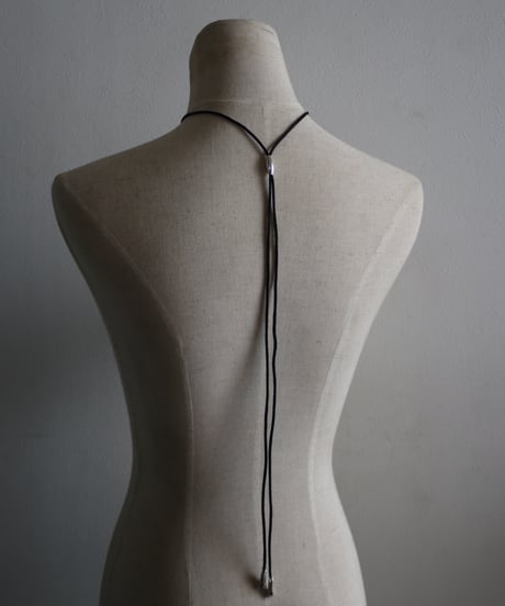 Flower satin choker(MA-N-44)