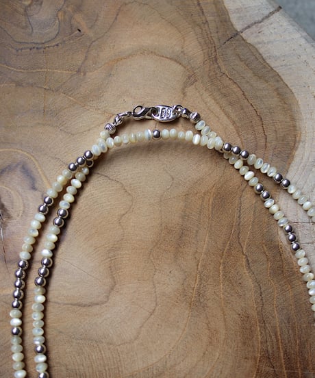 Mother of pearl long necklace(MA-N-50)
