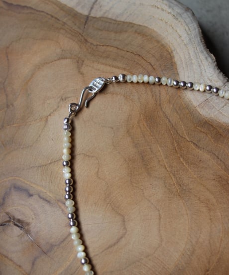 Mother of pearl short necklace(MA-N-49)