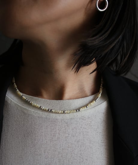 Mother of pearl short necklace(MA-N-49)