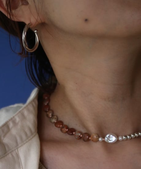 Twist hoop pierce M (MA-P-01)