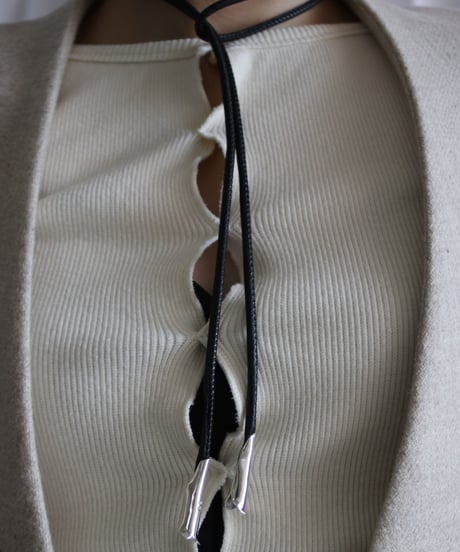Leather choker(MA-N-56)