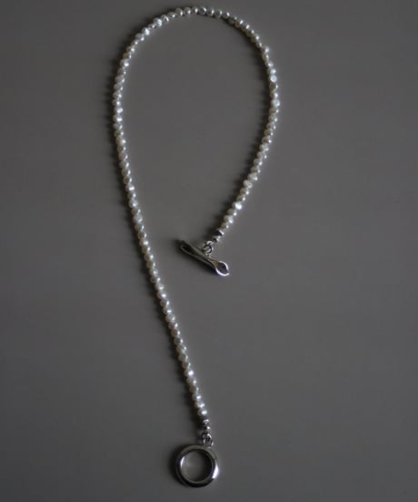 Baby pearl short lariat (MA-N-55)