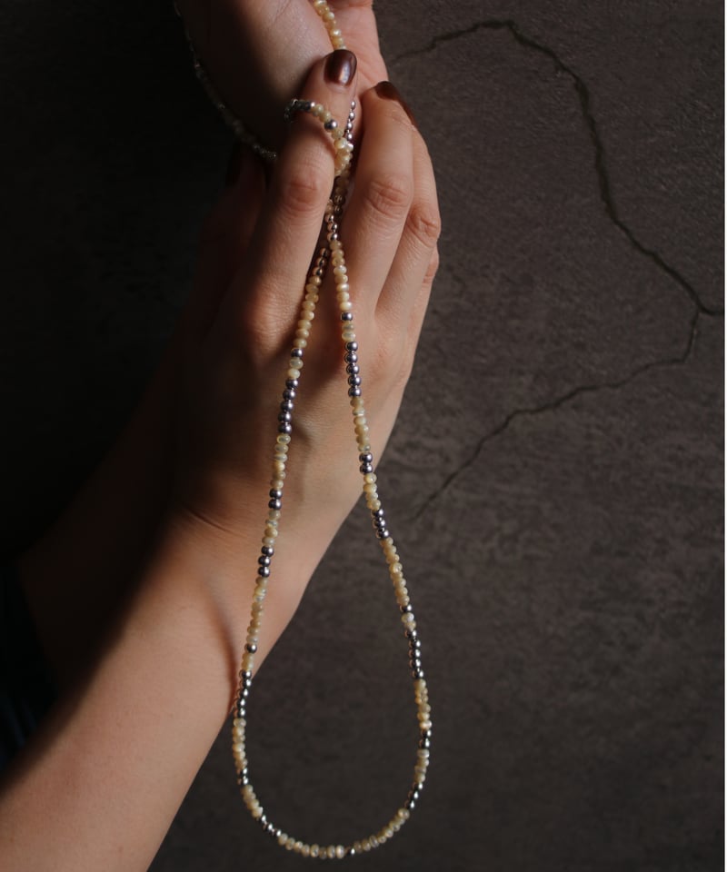 takaa様　MAAYA julia パールネックレス Mother of pearl long necklace(MA-N-50) | MAUA J MAAYA julia