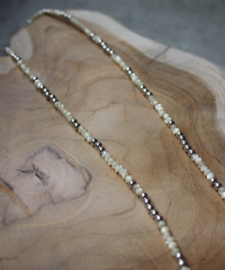 Mother of pearl long necklace(MA-N-50)