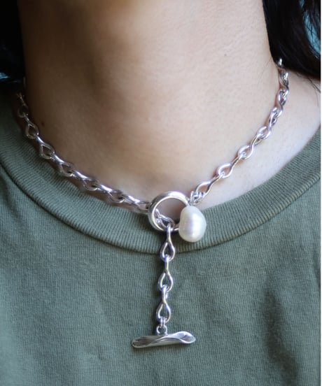 Liana chain pearl necklace(MA-N-35)