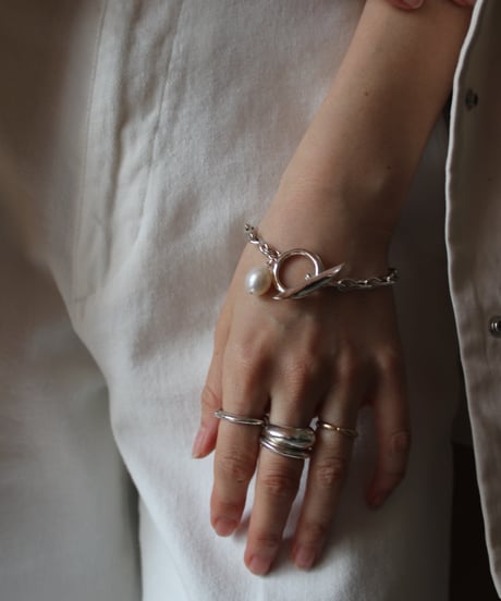 Liana chain pearl bracelet(MA-BL-04)