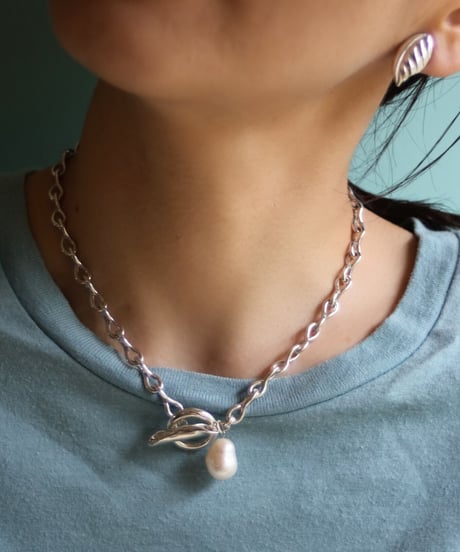 Liana chain pearl necklace(MA-N-35)