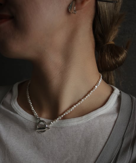 Baby pearl short lariat (MA-N-55)