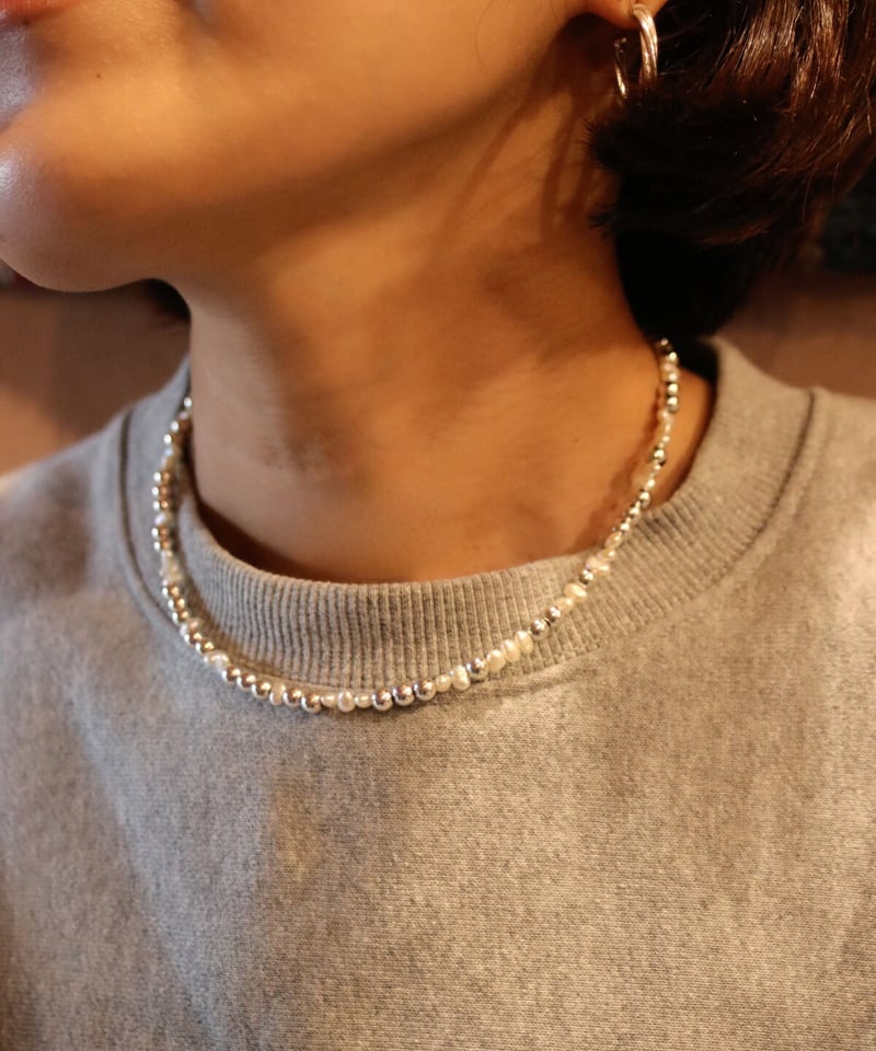 Baby pearl mix necklace(MA-N-41) | MAUA JEWELRY