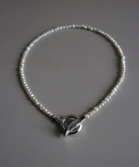 Baby pearl short lariat (MA-N-55)