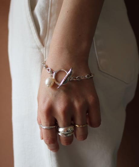 Liana chain pearl bracelet(MA-BL-04)