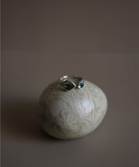 Lace leaf ring(MA-R-19)Blue