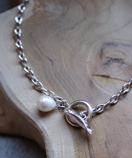 Liana chain pearl necklace(MA-N-35)