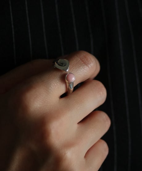 Lace leaf ring(MA-R-19)Pink