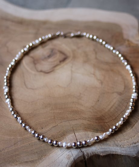 Baby pearl mix necklace(MA-N-41)
