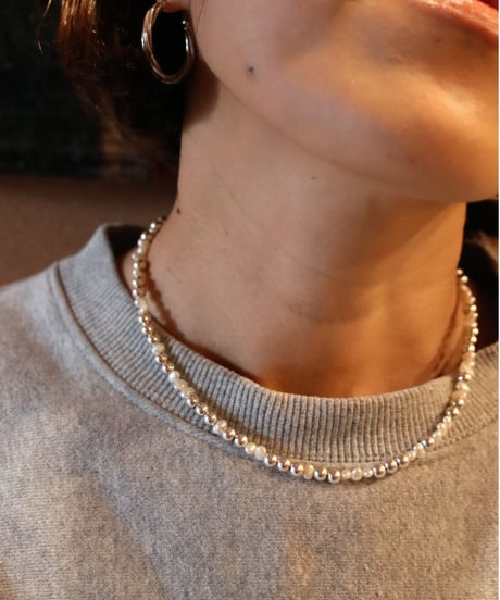 Baby pearl mix necklace(MA-N-41)