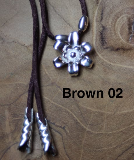 Flower satin choker(MA-N-44)