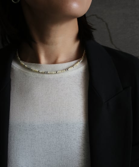 Mother of pearl short necklace(MA-N-49)