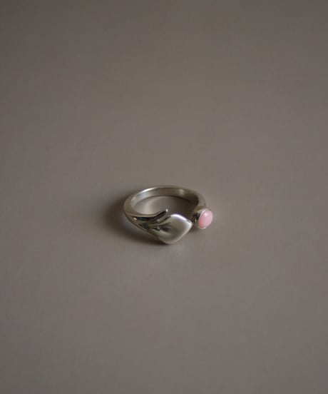 Lace leaf ring(MA-R-19)Pink