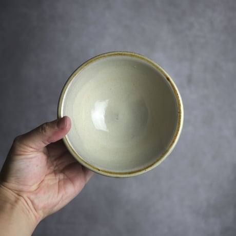 4寸マカイ 飛鉋 線彫唐草 やちむん 陶器 真南風工房:7011008