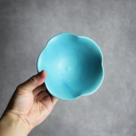 トルコ輪花鉢S1 やちむん 陶器 仁陶器工房:7023047