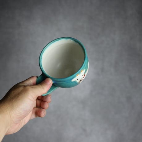丸マグ ヤギ2 やちむん 陶器 atelier qucchane:7026039