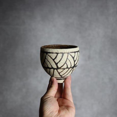 ロックカップ1 柄 やちむん 陶器 田村聡士 mano619:7018018