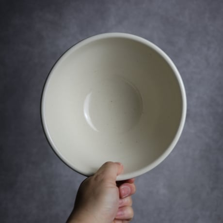 深ボウル 白 L やちむん 陶器 nayan:7202033
