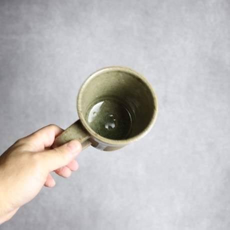 マグカップ4 灰釉 やちむん 陶器 仁陶器工房:7023037