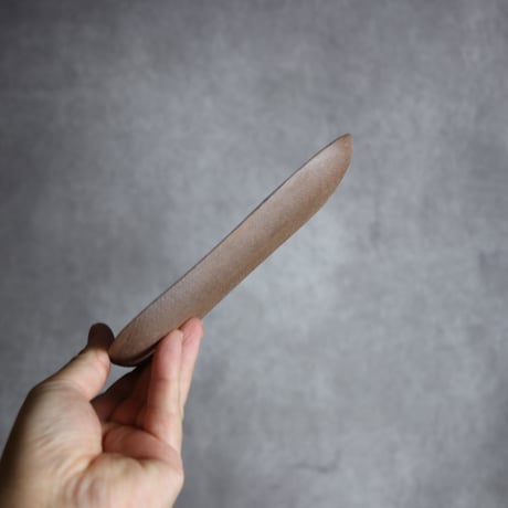 長角皿 小 かみなり やちむん 陶器 一翠窯:7021001