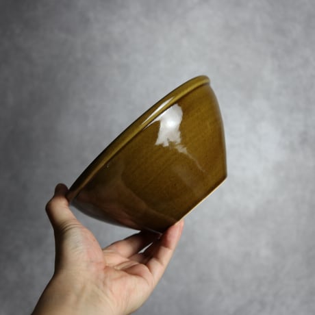 深ボウル 茶 L やちむん 陶器 nayan:7202035