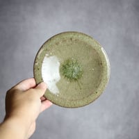 5寸リム皿S2 灰釉 やちむん 陶器 仁陶器工房:7023016