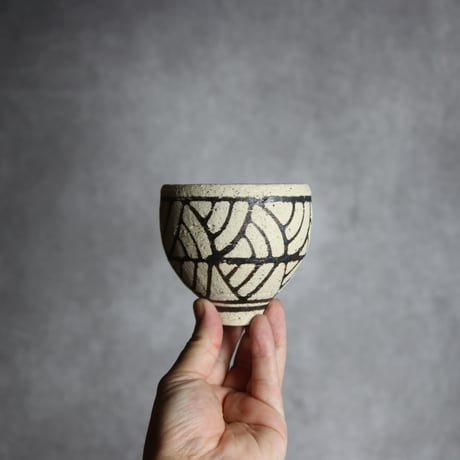 ロックカップ1 柄 やちむん 陶器 田村聡士 mano619:7018018