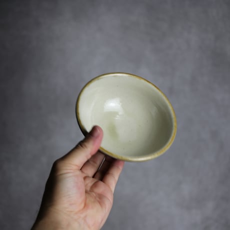 4寸マカイ2 イッチン 巴紋 やちむん 陶器 茂生窯:7015102