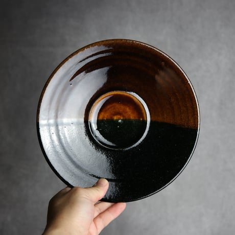 7寸皿2 SUN RISE やちむん 陶器 工房エクレシア:7019017