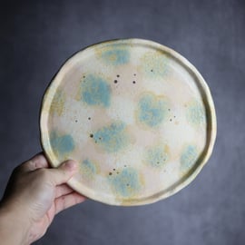 やちむん　suI okinawa 孔雀色　他 7寸皿1 孔雀 やちむん 陶器 sui:7022044 | MADE IN OKINAWA